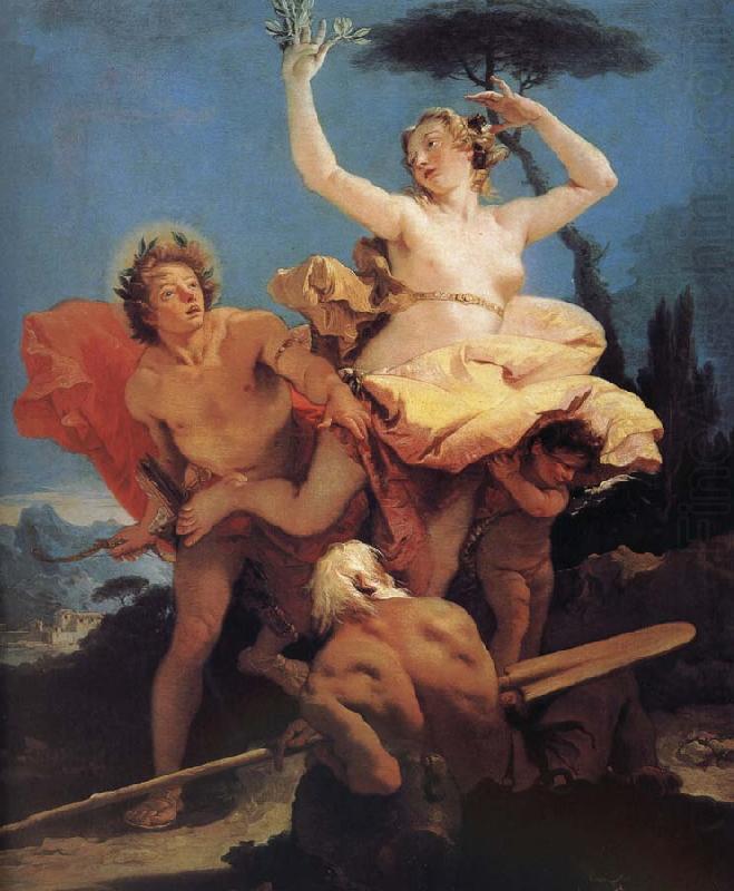 Giovanni Battista Tiepolo Apollo and Daphne china oil painting image